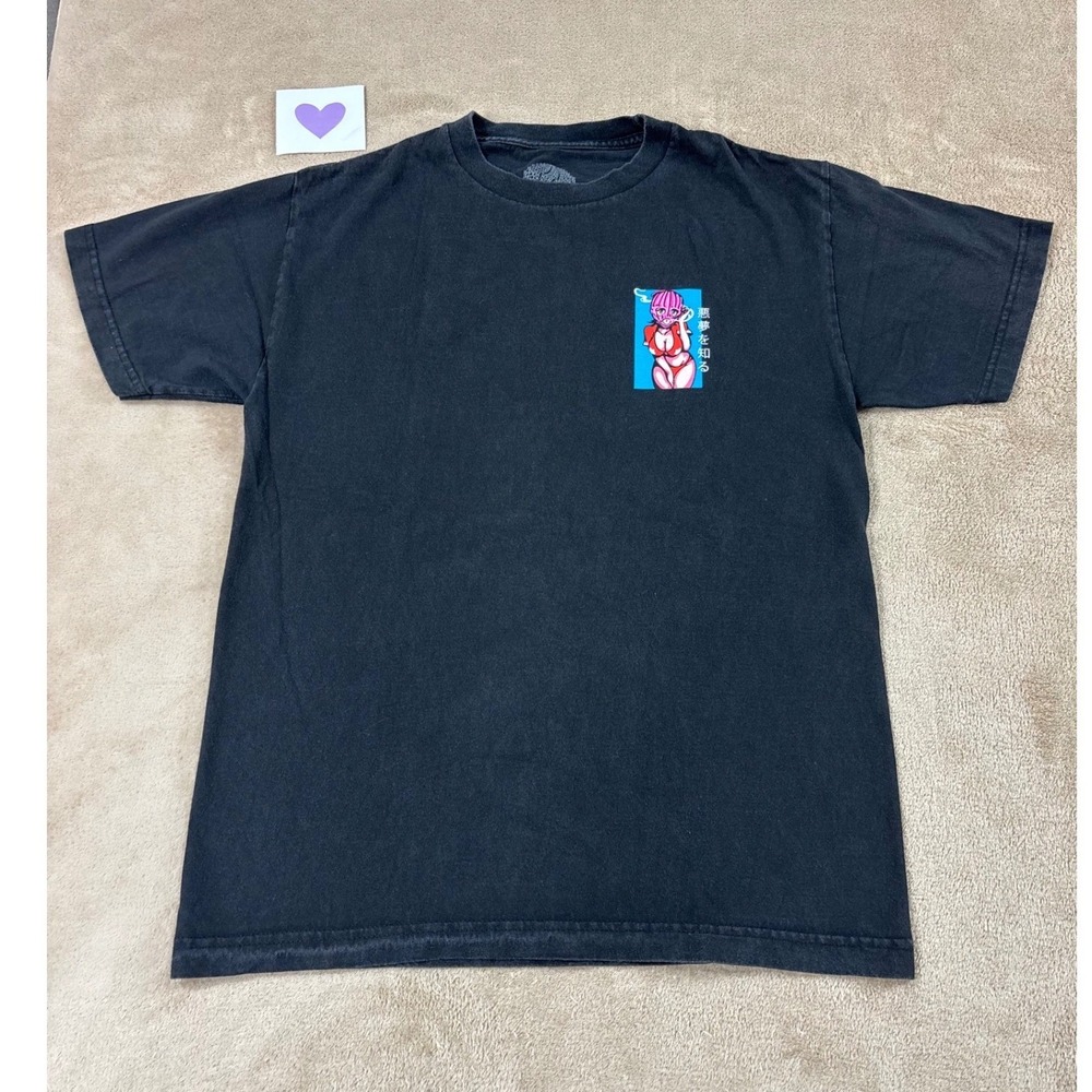 Know Bad‎ Daze Anime Graphic Shirt Men size Medium Black